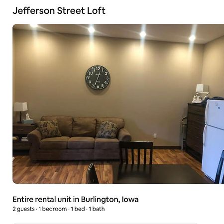 Jefferson Street Loft 20 Day Minimum Stay Бърлингтън Екстериор снимка